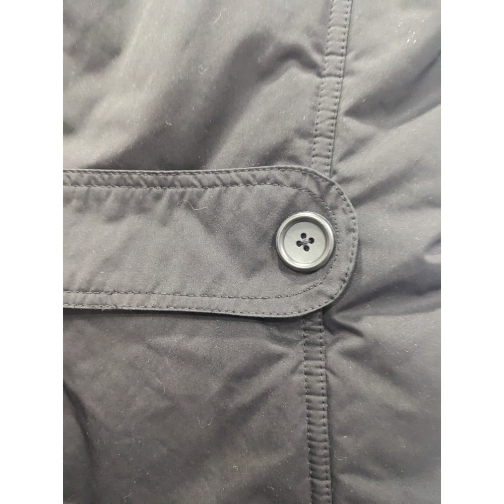 BANANA REPUBLIC Vest Jacket Coat Women‎ S Fleece Collar Classic Preppy Outdoor - Picture 7 of 15